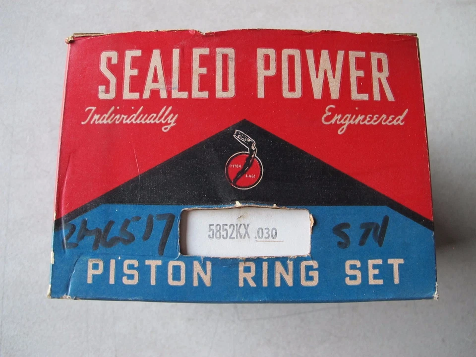 Juego de anillos de pistón eléctrico sellado para motor GMC Oldsmobile 225 F85 (5852KX .030) Foto 4 de 4