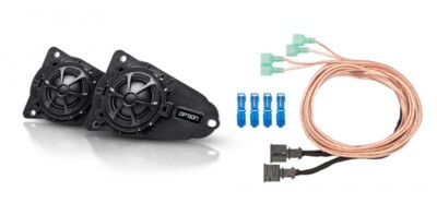 VW T5 / T6 Hochtöner Nachrüstsatz Tweeter Set Hochton Paar mit Kabel Bulli Multi
