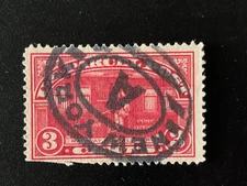 US Scott # Q3 Used Parcel Post Stamp (C)