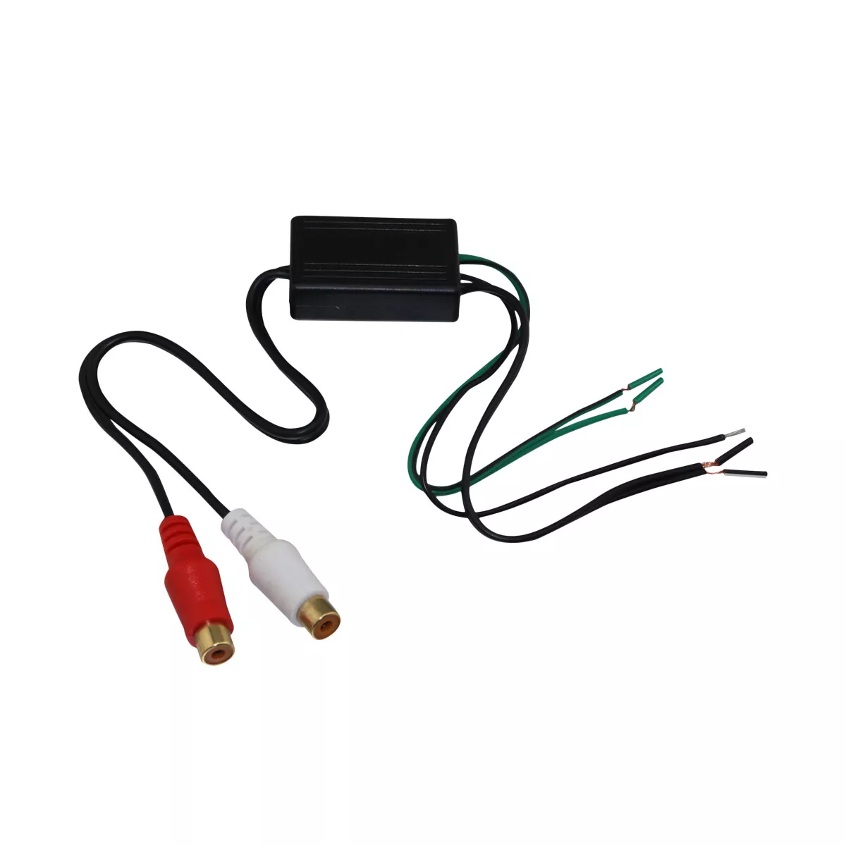 Rca converter for car stereo outlet