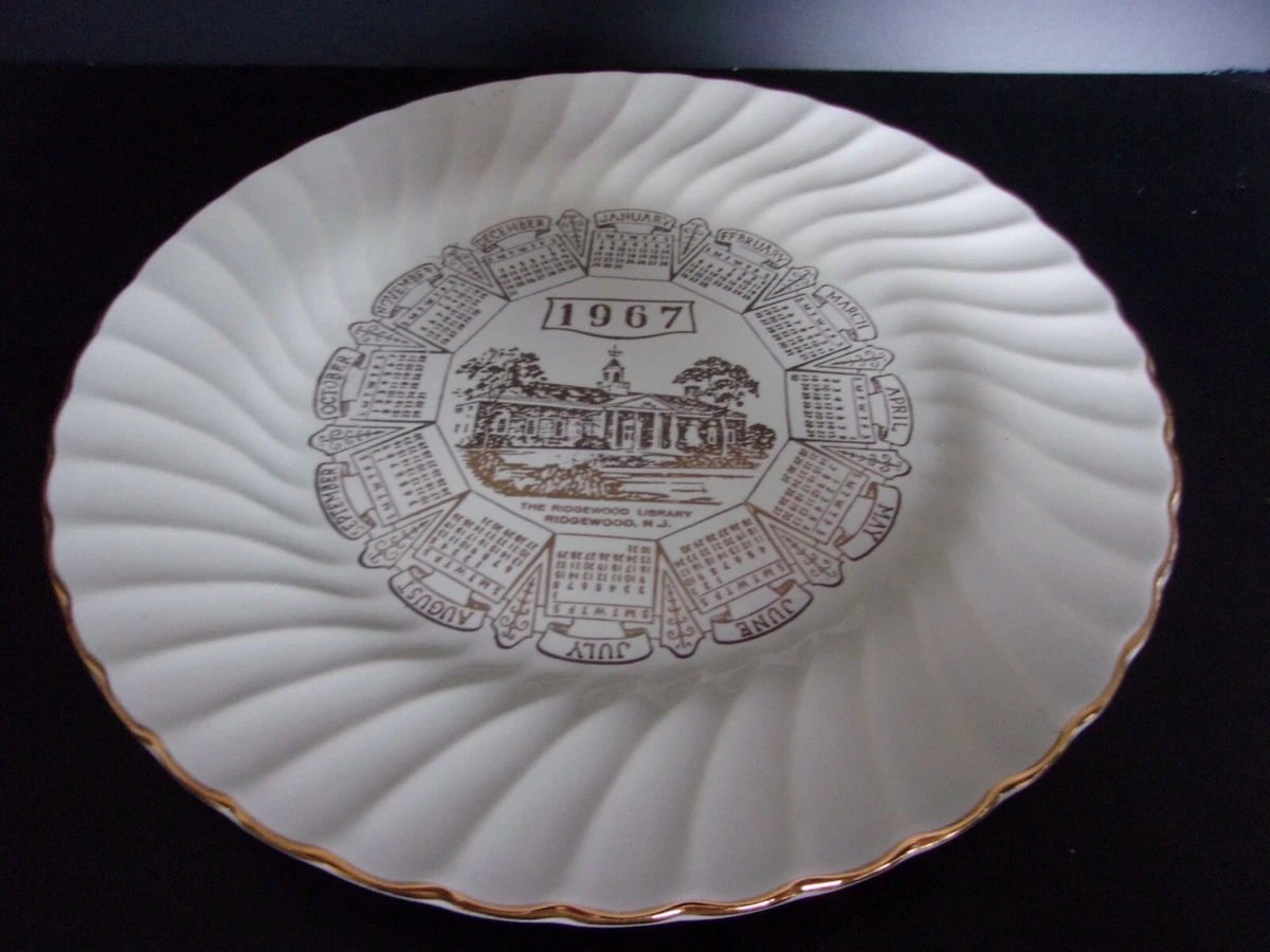Vintage Ridgewood New Jersey Library 1967 Calendar Sheffield Plate | eBay vintage-ridgewood-new-jersey-library-1967-calendar-sheffield-plate-ebay