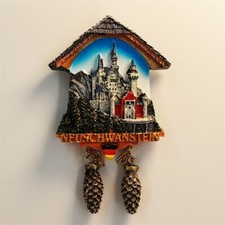 Germany Neuschwanstein Castle Cuckoo clock To...