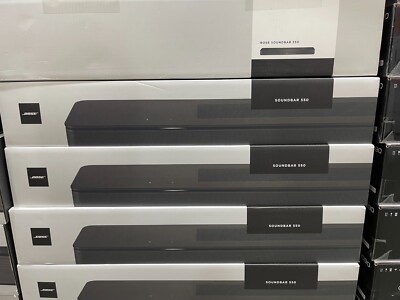 Bose Smart Soundbar 550 with Dolby Atmos Wi-Fi, Bluetooth, Apple