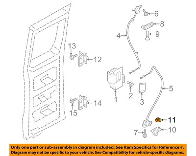 FORD OEM 10-23 E-Transit Hood Hood Components-Hinge Nut W716409S442