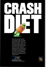 American Plastics Council Plastics make it possible Original Vintage Print Ad