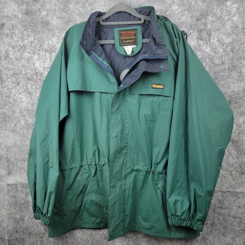 STEARNS Rain Jacket Mens XL Green Dry 