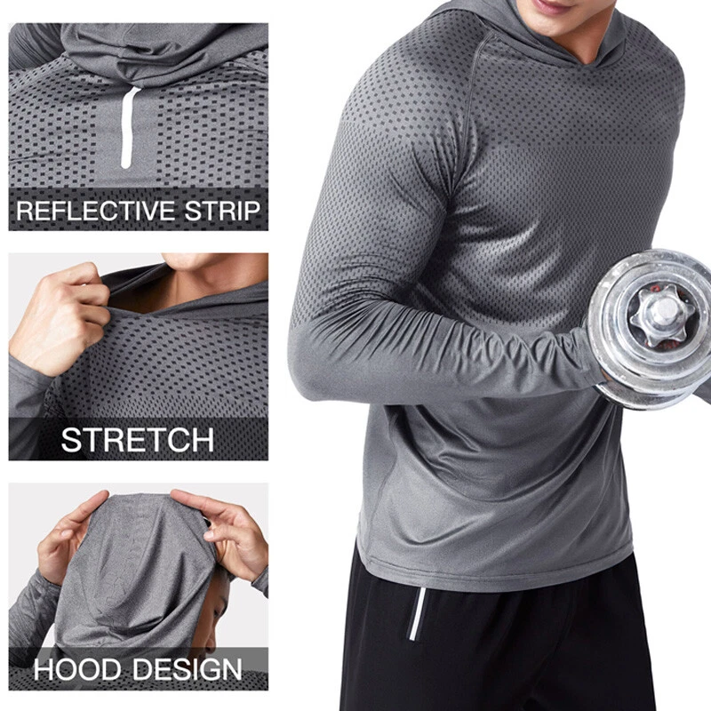 UPF 50+ Men's Long Sleeve Sun Skin Protect T-Shirts Outdoor Fishing Hoodies Tops
Opens in a new wind