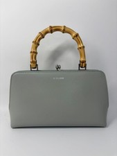 Jil Sander Goji Bamboo Mini Shoulder Bag Bamb...