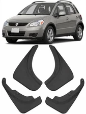 Genuine Molded Set Splash Guards Mud Flaps For 2007-2014 Suzuki SX4 Hatchback