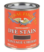 General Finishes 1 Quart Vintage Cherry Wood Stain Ultra Penetrating Water Based