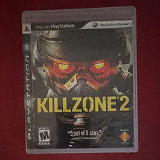 Sony Killzone 2 PS3 M Shooter FPS NTSC-U/C (2009) Case Disc Manual