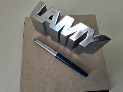 Lamy Ratio 47P ''OM'' Patronenfüller Füllhalter Petrol - Silber Vintage