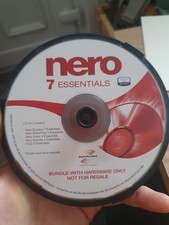 Nero 7 Essentials CD - OEM Version - for Windows XP, 7 and 8 (and 10)