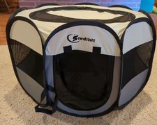 Siedihit Puppy/Cat Playpen Tent Indoor for Small Pets