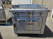 Southbend P36D-GGG 36" Griddle w/ Standard Oven 6 Burner Nat Gas 141k btu