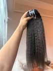 MyPeriHair 16in 2pc Kinky Straight Human Hair bundles wLace Closure 14in 13x4hd — photo 6