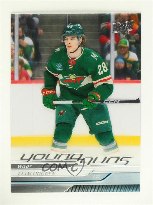 2024-25 Upper Deck Series 1 Young Guns Clear Cut Liam Ohgren #248 Rookie RC