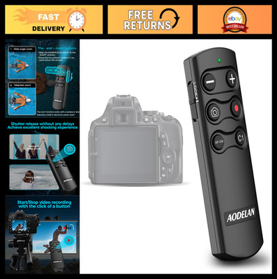 Wireless Remote Shutter Release for Sony Cameras - Compatible with A7, ZV-E10, A