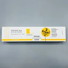 Tektronix Xerox 016-1827-00 Colorstix ink 5 x yellow 2x black  Phaser 850 OVP A