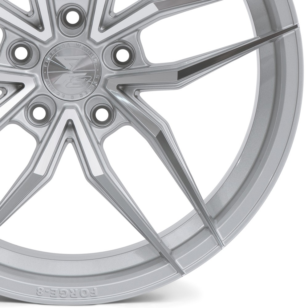 20" FERRADA F8-FR5 SILVER FORGED CONCAVE WHEELS RIMS FITS AUDI R8