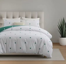 3 Piece Reversible Duvet Bedding Set 
