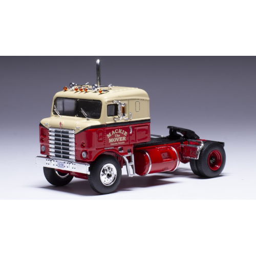 Kenworth Bullnose 1950 Red/Beige 1:64 Ixo Model Camion -D- Neues Modell-image