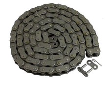 80 Single Strand Roller Chain 50 Foot Roll 1" Pitch  5/8" Width 80-1R-50 Farmer