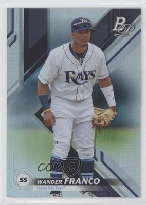 2019 Bowman Platinum Wal-Mart Top Prospects Sky Blue Foil Wander Franco o7m