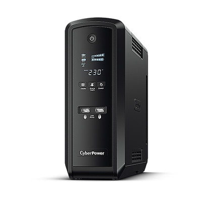 CyberPower CP1300EPFCLCD-UK PFC Serie, 1300VA/780W, 6 Steckdosen (4 IEC + 2 UK), A