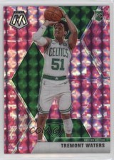 2019-20 Panini Mosaic Rookies Pink Camo Prizm Tremont Waters #214 00jz
