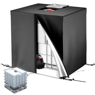 IBC Tote Cover 275 Gallon 1000L Rubber Guard Outdoor Water Tank Container