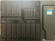 QNAP TS-1655 16-Bay Upgraded 32GB RAM ECC, 2TB NVME, Noctua Fans Super Quiet NAS