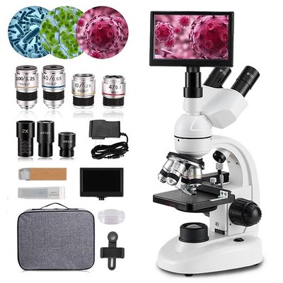 7-inch screen high-definition optical composite laboratory biological trinocular