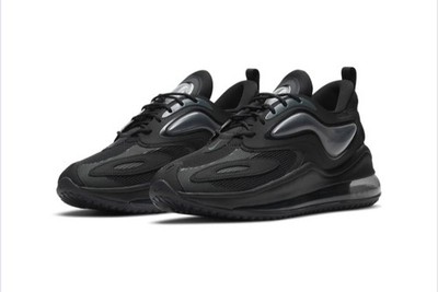Herren Nike Air Max Zephyr Schwarz Schuhe Turnschuhe Größe 8 UK £240