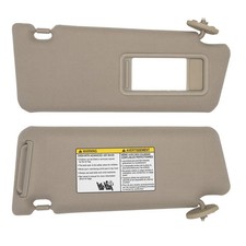 NHILES Left Driver Right Passenger Side Sun Visors Compatible with Toyota T...
