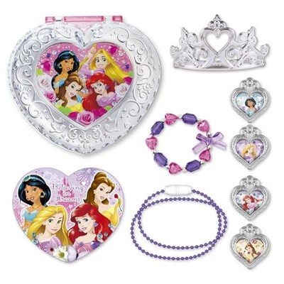 Maruka Kostüm Schmuckkästchen Disney Prinzessin Spielzeug zum Spielen Zubehör...