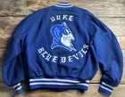 Vintage DeLong Duke Blue Devils Ncaa Letterman Jacket size Medium