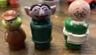 Fisher Price Little People Sesame Street Vintage Assorted Lot of 3 Figures