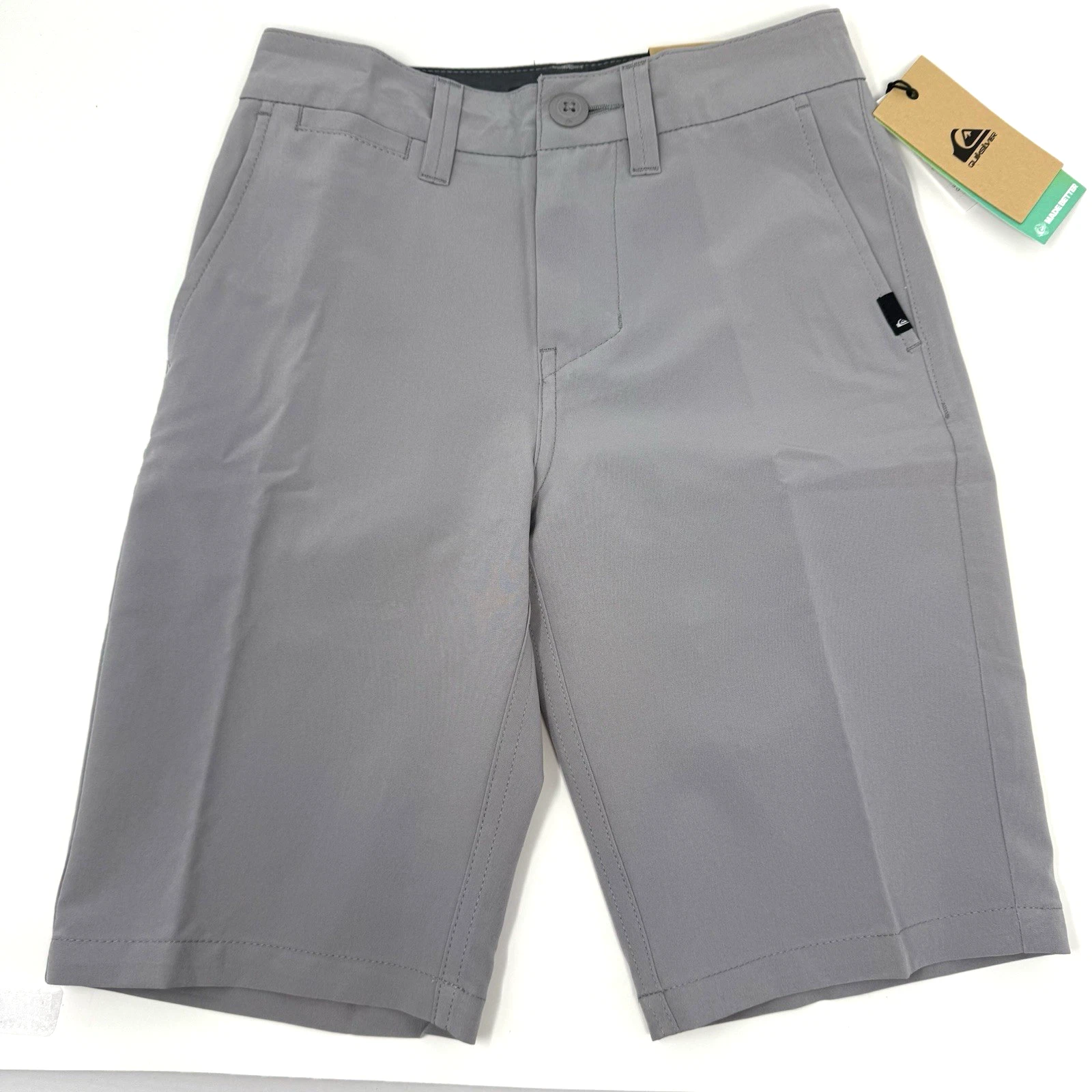 Quicksilver Amphibian Youth Shorts SIZES 8-28 Gray Grey Swim or Dry Trunks