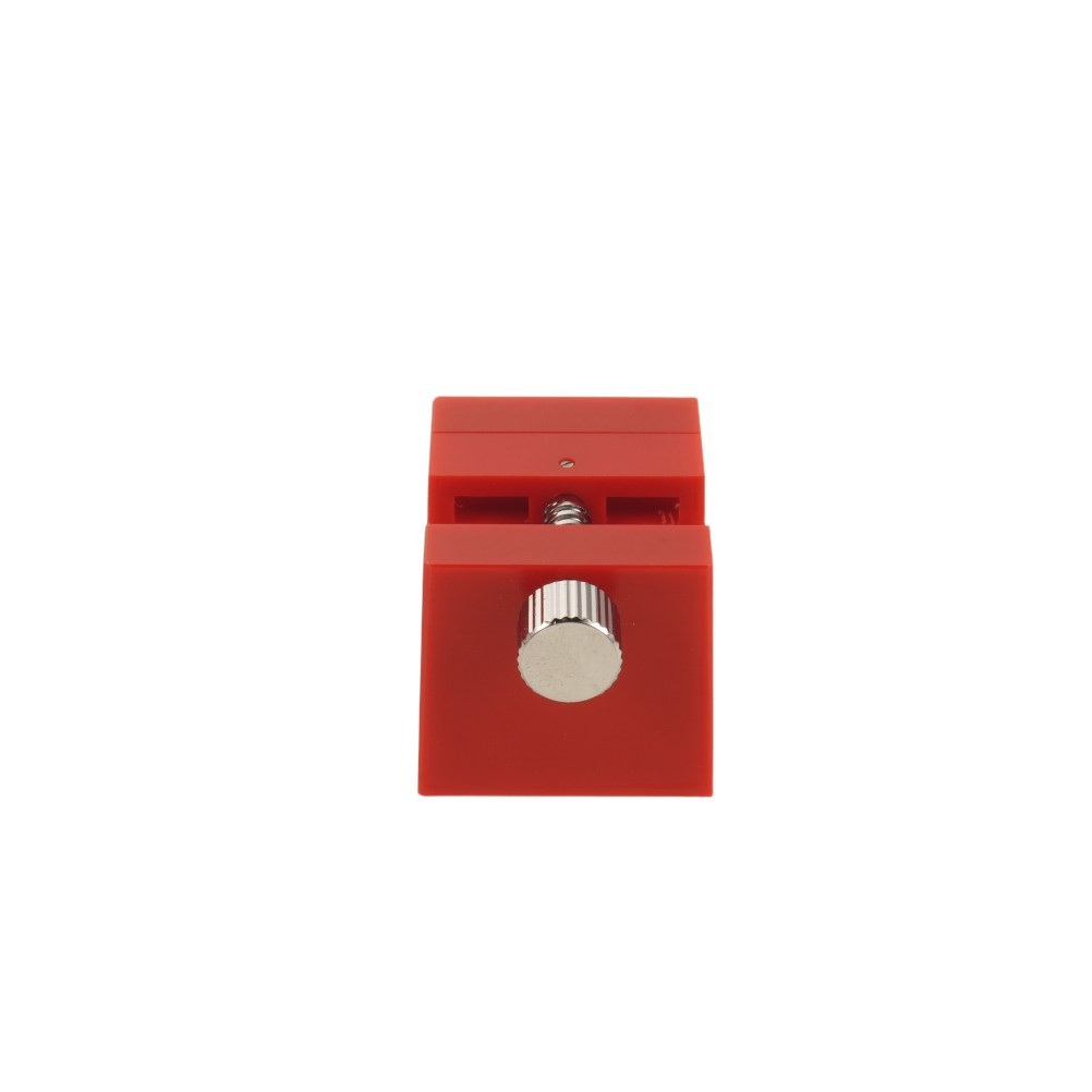 Ergonomic Red Watch Link Remover Durable Adjustable Fixing Base