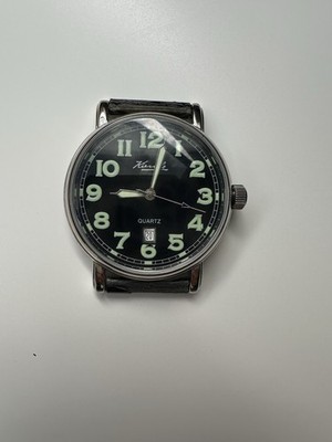 Kienzle Quartz Herren Uhr fluoriszierende Zeiger Ziffer