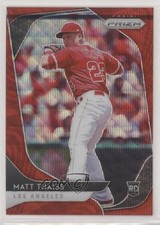 2020 Panini Prizm Red Wave Prizm 48/99 Matt Thaiss #68 2l4