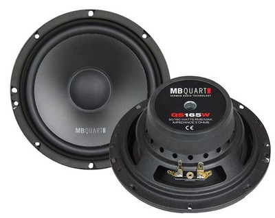 MB Quart QS-165W 16,5cm Deep Midrange Speaker 3 Ohm 90 WRMS