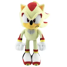 Sonic The Hedgehog Super Shadow Plush 12" Soft Stuffed Toy Doll Collectible Gift