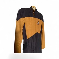 Star Trek Next Generation Gold Starfleet Operations Uniform Screen used