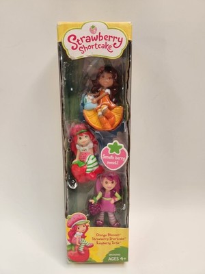 RARE! STRAWBERRY SHORTCAKE ORANGE BLOSSOM RASPBERRY TORTE SET 
