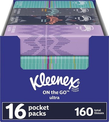 16 Pocket Packs (10 per pack), White, Box