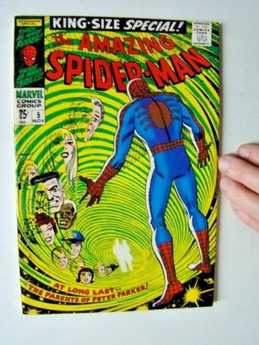 Amazing Spider-Man Special #5 New 40 Page Story 68 Pages Marvel Comics 1968 FN