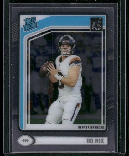 2024 Clearly Donruss #56 Bo Nix FOOTBALL Denver Broncos