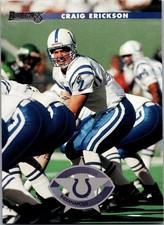 1996 DONRUSS/PLAYOFF FOOTBALL #192 CRAIG ERICKSON